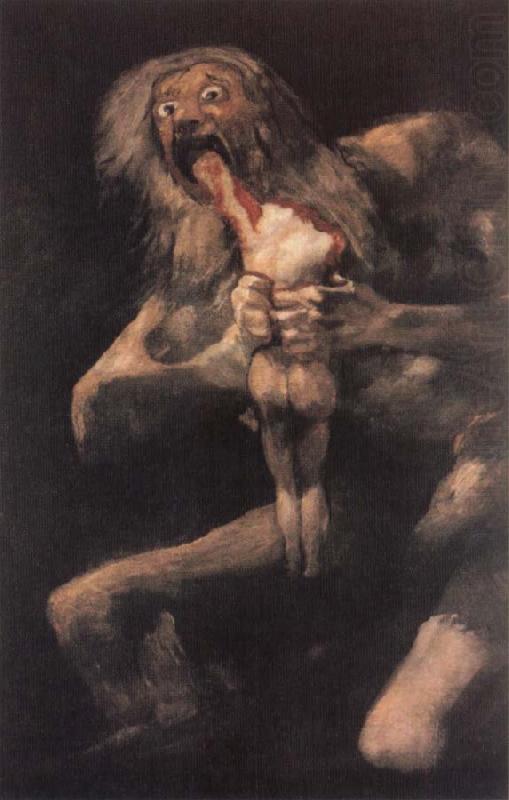 Devouring One of his Children, Francisco de goya y Lucientes